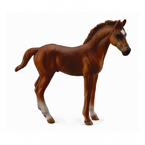 Фигурка Gulliver Collecta - Жеребец чистокровный, каштановый, размер M (Collecta Gulliver, 88671b)